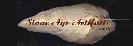 Paleolithic and Neolithic stone age flint Knives and Blades page